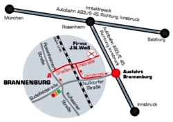 Anfahrtskizze